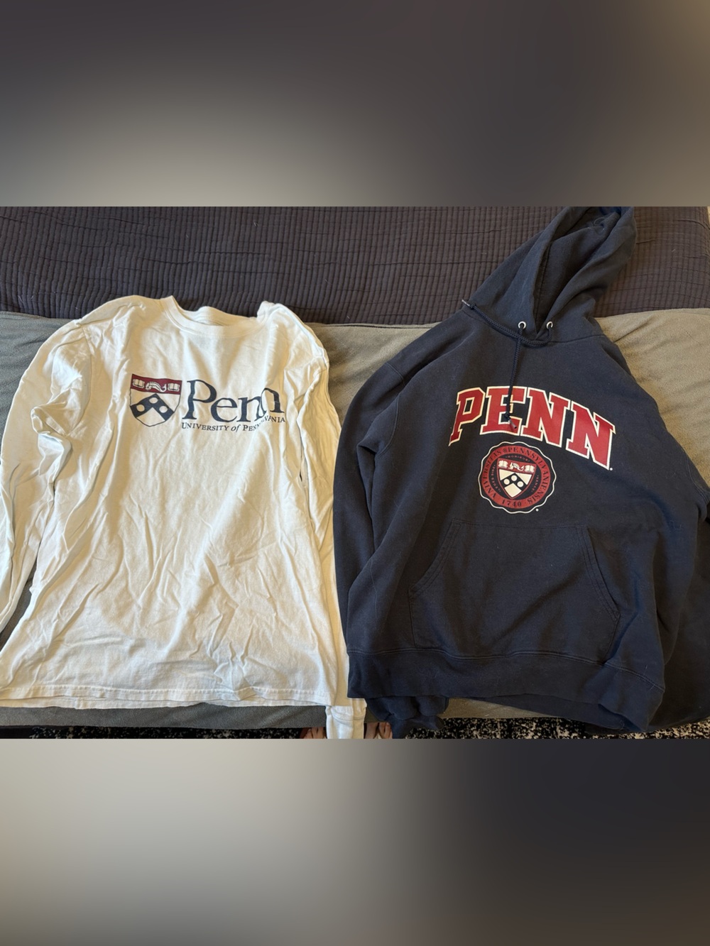 University of Pennsylvania Long Sleeve and Hoodie